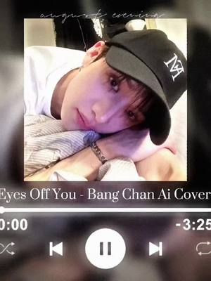 A post by @august_evening on TikTok caption: банчану подходит эта песня #bangchan #straykids #aicover #kpop 