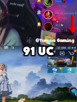 A post by @yamnagaming on TikTok caption: LUCKYYY 😌 #yamnagaming #pubgmobilevip #GamerGirl #pubg #pubgmobile #GamingOnTikTok #pubglover #ببجي_مصر #ببجي_العراق #ببجيموبايل #pubgmvip #tiktokgamingclips #pubgna 