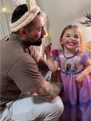 A post by @reneelouiseknox on TikTok caption: This girl loves her Daddy 💄@Coleknox  #dadsoftiktok #daddysgirl #daddydaughter #imjustagirl #girlythings #girlygirl 