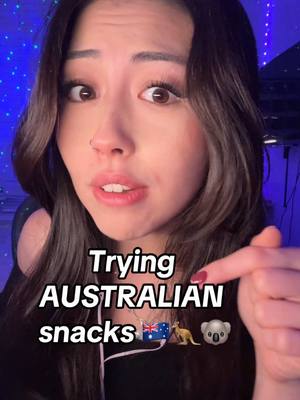 A post by @angeliclofiasmr on TikTok caption: Asmr trying Australian snacks from @☆ asmr jade ☆ 🇦🇺☺️💗 #fastasmr #asmr #eating #eatingshow #eatingasmr #eatingsounds #asmrmukbang #mukbangeatingshow #relax #relaxingasmr 