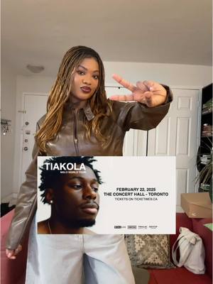 A post by @hellobestiiee on TikTok caption: Jeu CONCOURS 🏆🎫🎶 Gagne 2 tickets gratuits pour le concert de @Tiakola_Meloo le 22 février 2025 à Toronto 🇨🇦 Conditions de participation:  - Être abonné à @La French Toronto et à mon compte TikTok et Instagram  - commenter cette vidéo en disant “ je participe “ - le tirage au sort sera pour le 15 janvier 2025. @MENDOSA it’s gonna be crazy 😝 #torontolife #torontotiktok #canada_life🇨🇦 #jeuconcours #jeuconcours🎁🎉 #tiakola 