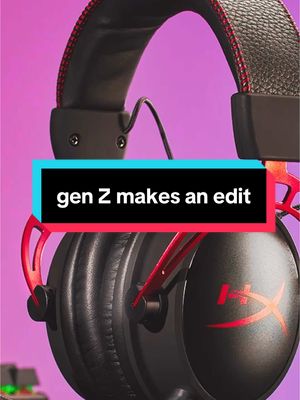 A post by @hyperx on TikTok caption: the highlight of my career is making edits of the Cloud Alpha Wireless 💅✨ #gaming #GamingOnTikTok #gaminglife #pcgamer #GamingSetup #gamingheadset #cloudalpha 