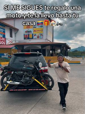 A post by @bryankoorebell on TikTok caption: SI ME SIGUES te regalo una moto y te la llevo hasta tu casa 🇻🇪🎁🏠🏍️ @Sigue Y Rueda  #fyp #motos #mototaxi #beramotorcycles #motos #regalo #venezuela 