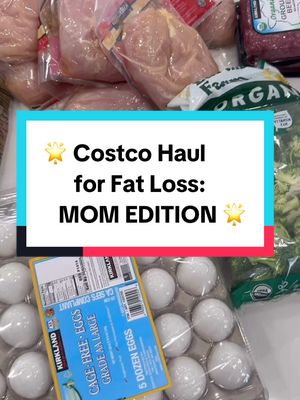 A post by @tarawoodcox11 on TikTok caption: 🌟 Costco Haul for Fat Loss: MOM EDITION 🌟 I’ve lost 60 lbs and I’m sharing my favorite Costco staples that keep me on track while feeding the family. 🛒💪 These foods are affordable, high-protein, and perfect for meal prep! Let’s stock up on the essentials for a busy but healthy lifestyle.  Remember: Healthy eating doesn’t have to be boring or expensive! Let’s do this together. 💕 What’s your go-to Costco buy? 👇 Comment below! #fyp #fy #foryou #fatloss #mom #moms #healthy #yummy #CostcoHaul #FatLossJourney #MomLife #HealthyMom #CostcoFinds #MealPrepMom #WeightLossTips #ProteinPacked #EasyMeals #BusyMomHacks #MomEdition #HealthTips