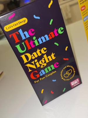 A post by @thekeridawnyates on TikTok caption: If you want to spend some 1-on-1 time with your partner, flirt a little & laugh. This is the perfect addition to your game collection! 😎 by the creators of “What Do You meme?” You know it’s got to be good. No more boring nights @ home🤪 #DateNightGame #FunCouplesOnly #SpiceItUp #lovers 