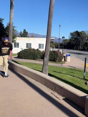 A post by @seanbolis on TikTok caption: This skate spot is hard to skate Or at least the trick I was trying was.  Skateboard is fun.