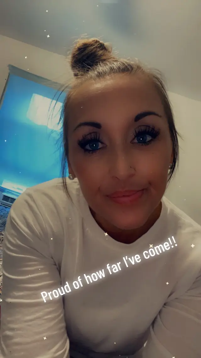 A post by @kirstylouise904 on TikTok caption: It took me loosing everything including myself to find my way to a better version of me. Even though I have MANY regrets, everything I have gone through has made me the person I am today. 🙌🏼