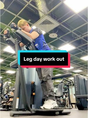 A post by @jo_ahaeyo on TikTok caption: Legday work out 🏋️ #nopainnogainn🙏 #🏋️ #kegdayworkout 