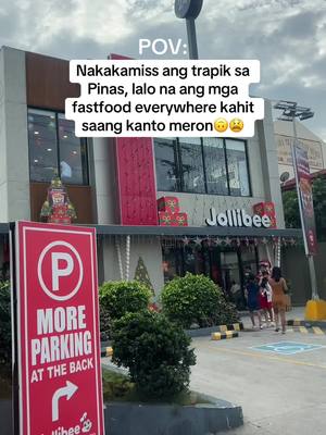 A post by @rishkluin on TikTok caption: Nakakamiss din ang trapik sa Pinas lalo na ang mga fastfood everywhere kahit saang kanto meron🙃😫 #fyp 