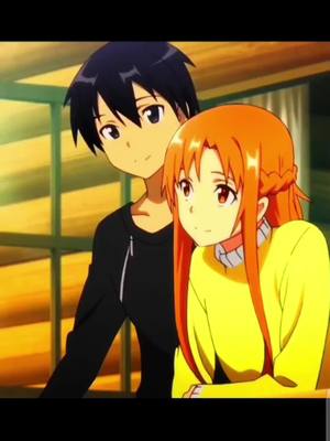 A post by @nifelcos on TikTok caption: #creatorsearchinsights #kirito #asuna #gamer #survive  #sao #swordartonline #couple #Love #animecouple #sad #edit #Anime #nifelcos #fyp #viral_video #viral #fourpage 