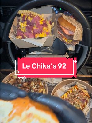 A post by @chojibarbu on TikTok caption: Test de l’incroyable @Chika's92 📍11 Rue du Commerce, Colombes.  0768278680.                                      #asmr #mukbang #food #burger 