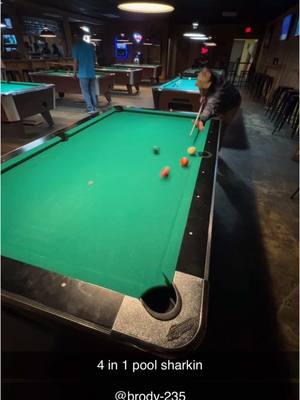 A post by @maverickc_610 on TikTok caption: pool sharkin 4 in 1 #poolshark #8ballpool #fyp 