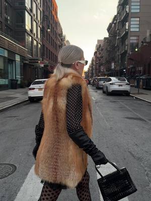 A post by @lisa_corbo on TikTok caption: good morning new york, we’re staying warm, fab and busy 💋 #newyorkcity #newyorkfashion #outfitideas #fashionover50