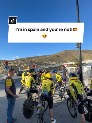 A post by @teamvisma_leaseabike on TikTok caption: who else? #benidorm #spain #calpe #valencia #fy #fyp #cycling #🇪🇸 