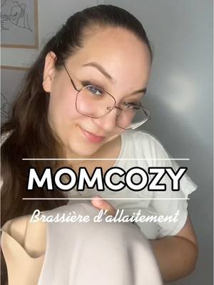 A post by @paulineen09 on TikTok caption: Brassières d’allaitement 🤱🏻 @Momcozy Official  -30% sur le site @momcozy_fr  -35% sur Amazon  grâce a mon code « 30xpauly »  #momcozy #momcozyreview #momcozybra 