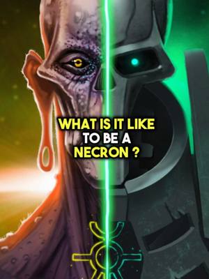 A post by @atikkztv on TikTok caption: Imagine living as a soulless, immortal machine. Discover what it’s like to be a Necron in Warhammer 40K—trapped in eternal servitude to a forgotten empire. ⚙️☠️ #warhammer40k #necrons #warhammerlore #grimdark #40klore 