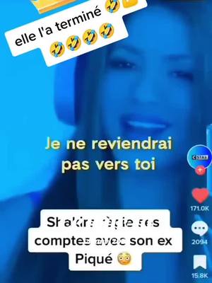 A post by @mme.samcro on TikTok caption: #cejour-là ah j aime retomber là dessus 😂#shakira #clash #gerardpique 