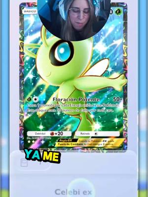 A post by @perry_mcqueen on TikTok caption: MAZO de CELEBI EX x EXEGGUTOR 🍃 #PokemonTGCP #Pokemon #pokemoncards 