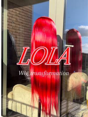 A post by @krystalversace on TikTok caption: Creating a Lola inspired wig just HAD to happen.. 🫦 #lolawig #wigtransformation 