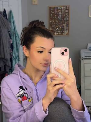 A post by @gigibean9 on TikTok caption: just wanted to show off my makeup before this app goes away :( #fyp #foryou #makeup #purple #beyonce #bigpoppa #dontletthisflop #slayed #geegalicious #pinkconcealer #blush #eyebrows #Eyeliner #eyelashes #nofilter 