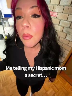 A post by @officialsalicerose on TikTok caption: Me telling my Hispanic mom a secret….😒😂😂😂😒 (TAG SOMEONE!! 👀) #viralvideo #trending #relatable #fyp #comedia #funnyvideo 