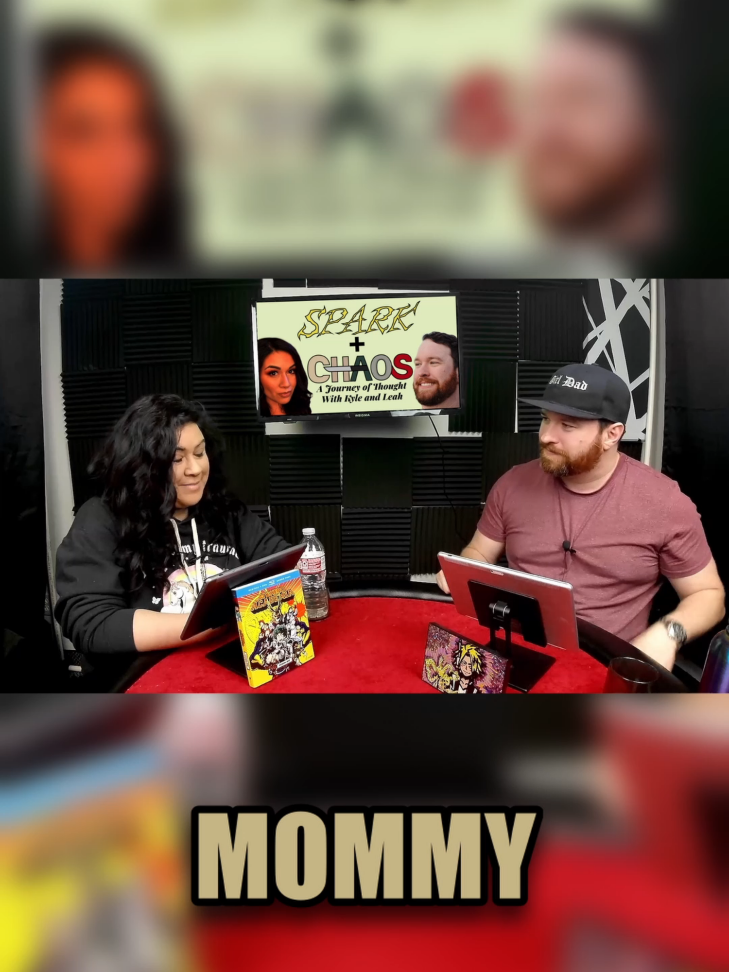 A post by @kylephillipsfun on TikTok caption: A fun moment from #Spark+Chaosep 02! Discussing what could possibly be the "nudity" that Netflix claims is in the show lol blickety blink in blio to watch the whole thing! #Myheroacademia #anime #dub