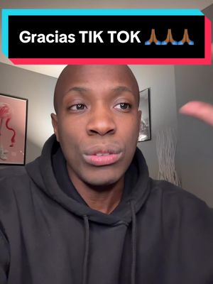 A post by @senorhayes on TikTok caption: THANK YOU / GRACIAS TIK TOK 🙏🏾🙏🏾🙏🏾 #tiktok #tiktokban #learnspanish 