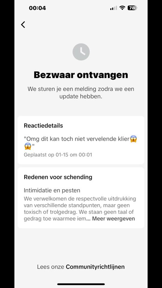 A post by @sandra.v07 on TikTok caption: Je mag niks meer zeggen van TikTok 