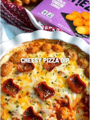 A post by @royaleeats on TikTok caption: #ad I wanted to make something for a cozy night in and whipped up this cheesy pizza dip along with TAST!EZ Garlic Cheese Curds to take it up a notch. Looking to put a twist to stuffed crust pizza, I like using the TAST!EZ Garlic Cheese Curds because it adds additional flavor with the garlic and spices along with gooey cheese. TAST!EZ also has great Spinach Artichoke Mozzarella Bites and Nacho Cheese Triangles that are great for party starters! This dish provides an ultimate comfort feel that is great to serve for a cozy night in, like I’m having, or hosting guests. @Tastiez USA 