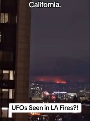 A post by @joysparkleshine on TikTok caption: UFOs Seen in LA Fires?! #wildfire #wildfires #californiawildfires #fire #california #californiafire #californiafires #la #losangeles #lafires #losangelasfires #fires #palisades #palisadesfire #naturaldisaster #wind #omg #wow #facts #rescue #911 #help #fyp #foryou #foryoupage #foryourpage #fypシ #news #breaking #breakingnews #ufos #ufo #ufosightings #drones #drone #uap #diorbag #diorbags 