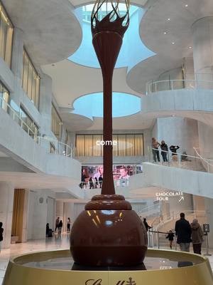 A post by @marcoandflo on TikTok caption: Do you want to eat unlimited chocolate? 🍫 You absolutely must visit this place! #Lindt #Svizzera #Switzerland 