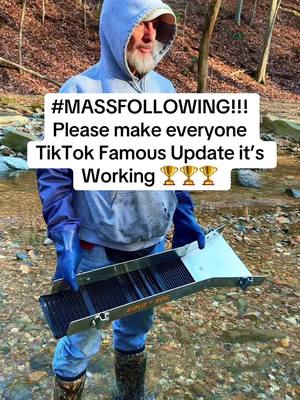 A post by @fishngold on TikTok caption: #massfollowing #fyp #viral @NoahGlennCarter Can I hit 1 million followers before ban TikTok????????????????????