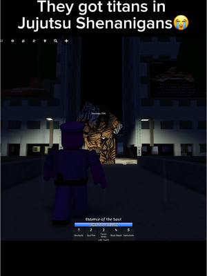 A post by @maybepurpleguy on TikTok caption: Ereh Thank you @TheHattedMan for helping #roblox #attackontitan #foryoupage #jujutsushenanigans #attacktitan 