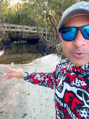 A post by @urbanfloridafishing on TikTok caption: Doing some exploring and looking for new fishing spot! be sure to stop by my shop and check out all my products!  #urbanfloridafishing #southfloridafishing #floridafishing #fishingvideos #fishing #saltwaterfishing 