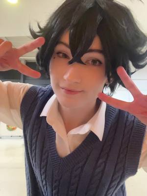 A post by @caci.cosplays on TikTok caption: Sasaki, just meet me at the apt 🙂‍↔️😌 #sasakitomiyano #sasakitomiyanocosplay #miyanoyoshikazu #miyanoyoshikazucosplay #sasakiandmiyanocosplay 