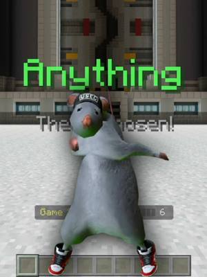 A post by @misterbuildy on TikTok caption: Anything 🐀 @ratomilton #minecraftmemes #buildbattle 