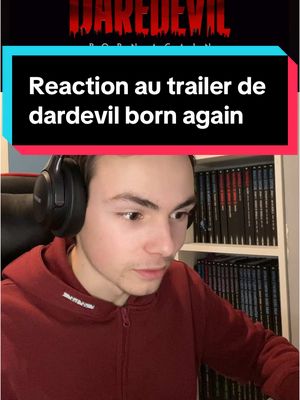 A post by @leo_le_geek on TikTok caption: Réaction au trailer de dardevil Born again #dardevil #marvel #mcu #series #avis #reaction #trailer #dardevilbornagain #leolegeek 