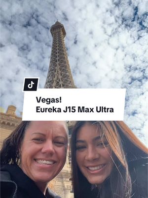 A post by @eastcoastdiy on TikTok caption: @briana_eastcoast and I just got home from Vegas checking out @EurekaUS newest vacuum/mop robot at CES 2025! 🙌🏼 The J15 Max Ultra has  22000 Pa suction power and new SweepExtend and increased threshold crossing height 👍  It will be available Summer 2025, you can follow the official website or social media for information.  My Favorite Eureka J15 Pro Ultra is offering an exclusive limited-time discount during CES!      - $300 OFF exclusive Code: EastCoast (Valid until January 31st)  #disastertodreamhome #ad #eurekapartner #eurekavacuum #eurekaclean #CES2025 #EurekaJ15ProUltra #EurekaJ15MaxUltra #EurekaVacuum #EurekaatCes