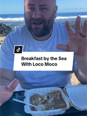 A post by @imjermee on TikTok caption: I’d fly back to Hawaii just for these “magical pannycakes”. So good. We found these at Nephi’s Smokehouse in Kona. #hawaii #locomoco #pancakes #macadamianuts #chantillycream #picniconthebeach