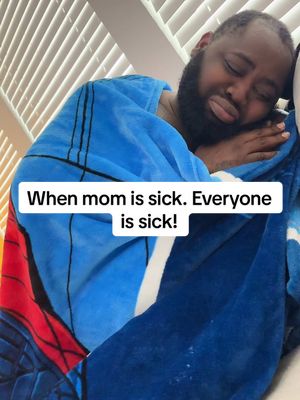 A post by @snacksandlex on TikTok caption: I can never be sick alone 🤒😭 #husbandwife #foryoupage #reaction #fyp #reels 