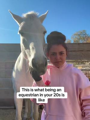 A post by @ashxxcooper on TikTok caption: truly a confusing time😭🤣#horse #horses #horsesoftiktok #equestriansoftiktok #equestrianproblems #fyp #equestrian #horsegirl #horseshow 