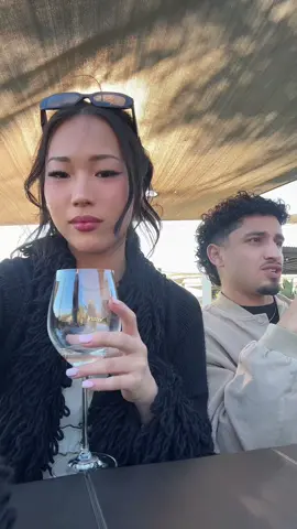 A post by @cynxchoi on TikTok caption: would rather be getting wine drunk in the middle of the day