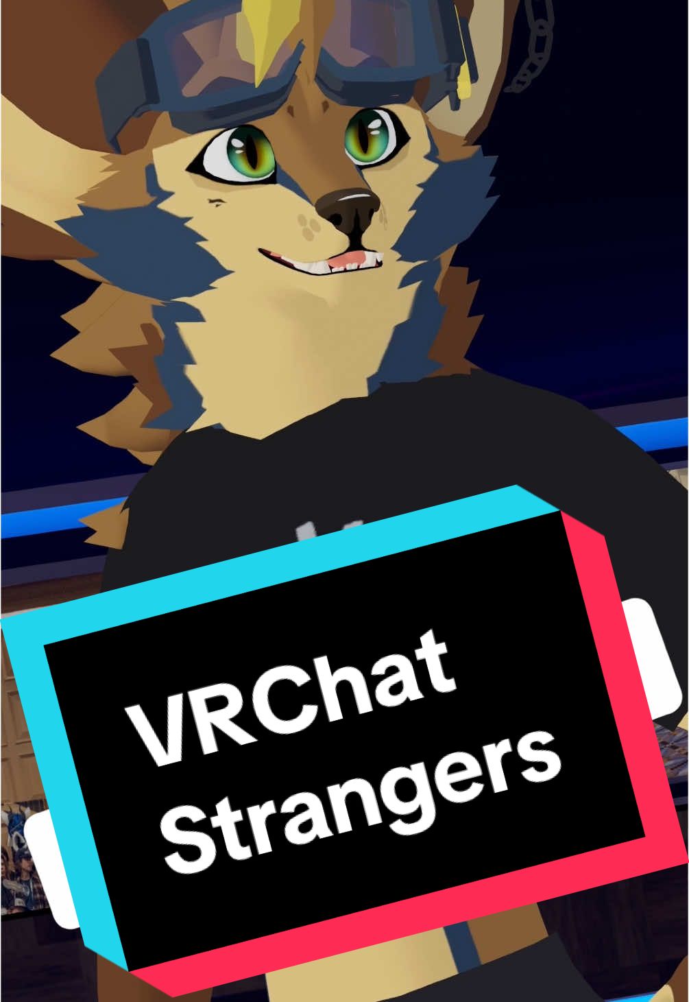 A post by @bardicrj on TikTok caption: VRChat Worlds are insane place to be… #furry #vrchat #vr #furryfandom #furries #fursona 