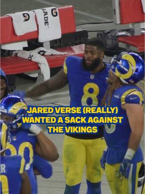 A post by @rams on TikTok caption: Poor guy just wanted to be included 😪 #jaredverse #nfl #micdup #fsufootball 