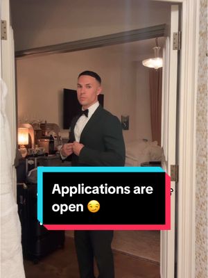 A post by @lucadofficial on TikTok caption: Applications are open 😏 #fyp #foryoupage #viral 