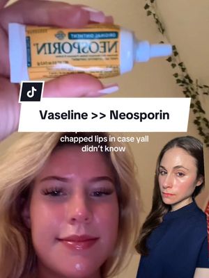 A post by @drdrayzday on TikTok caption: Vaseline on the face is much better to use than Neosporin. #vaseline #vaselinehacks #skincaretips #dermatologist #creatorsearchinsights #greenscreenvideo @LILY BEZDICEK 