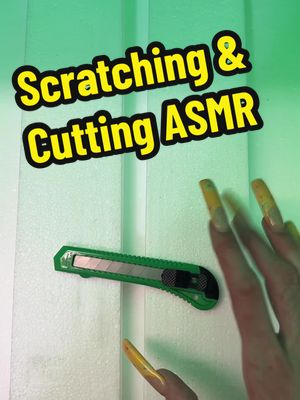 A post by @sissyboyd on TikTok caption: 🪚 Scratch scratch #asmr #asmrsounds #nails #asmrtapping #tingles 