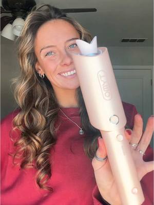 A post by @kenz.holton on TikTok caption: literally obsessed🤩💕 @TYMO BEAUTY US  #tymo2love #tymobeauty #automatichaircurler #haircurler 