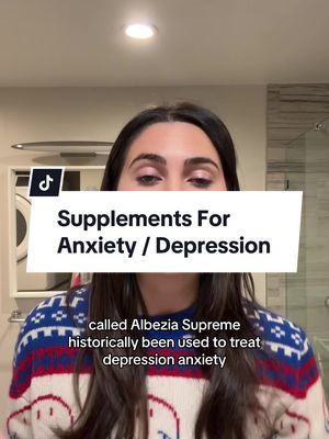 A post by @avoaday on TikTok caption: Anxiety / depression in general and or in the winter months? Look into this natural herb #anxiety #depression #holsitichealth 