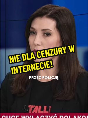 A post by @konfederacja_extra on TikTok caption: @Ewa Zajączkowska-Hernik: Ja zawsze będę przeciwna wszelkiej cenzurze, szczególnie w mediach społecznościowych! #konfederacja #mentzen #zajaczkowska #mentzen2025 #nowanadzieja #kobietykonfederacji #konfederacjadlakobiet #acta #kobietywpolityce 